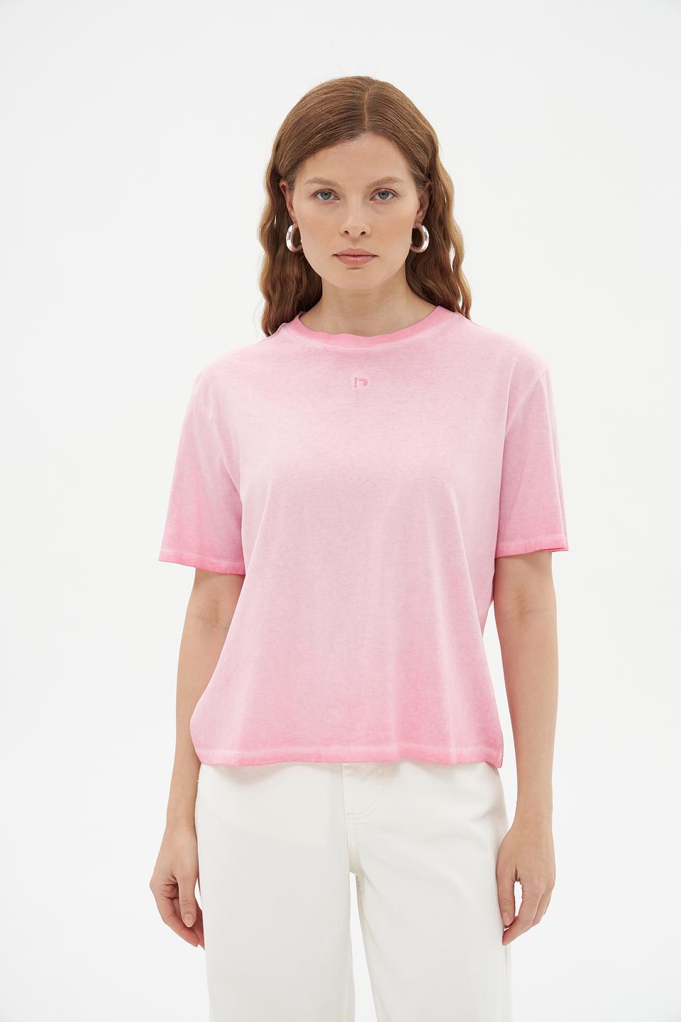 Футболка Tom Tailor denim розовый