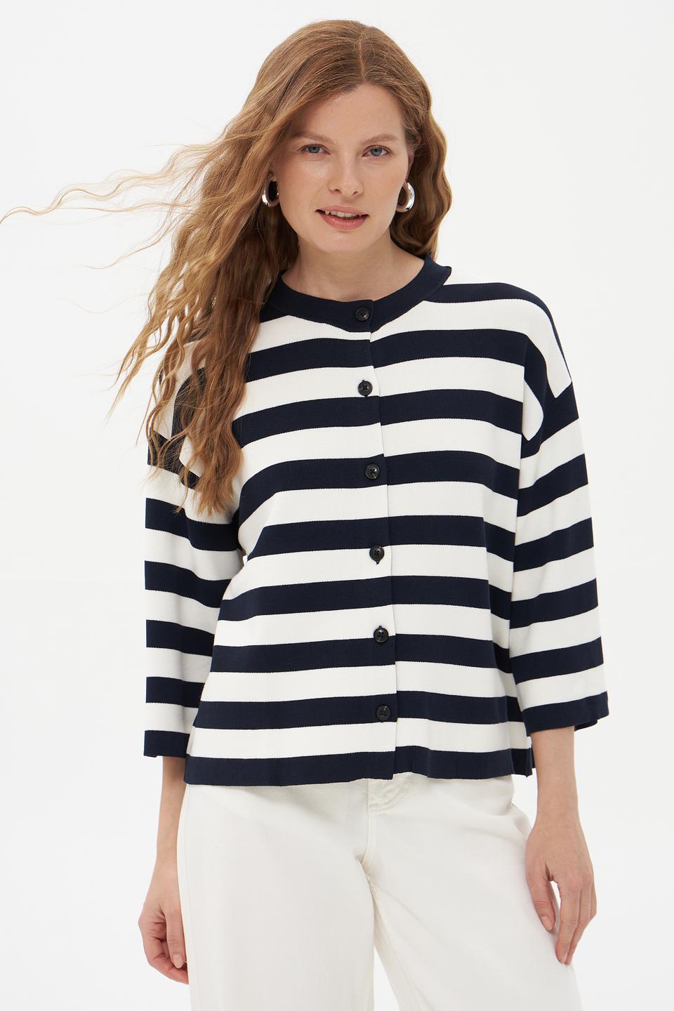 Жакет Tom Tailor в полоску