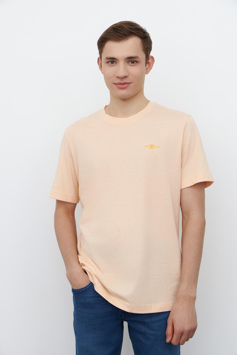 Футболка Tom Tailor персиковая