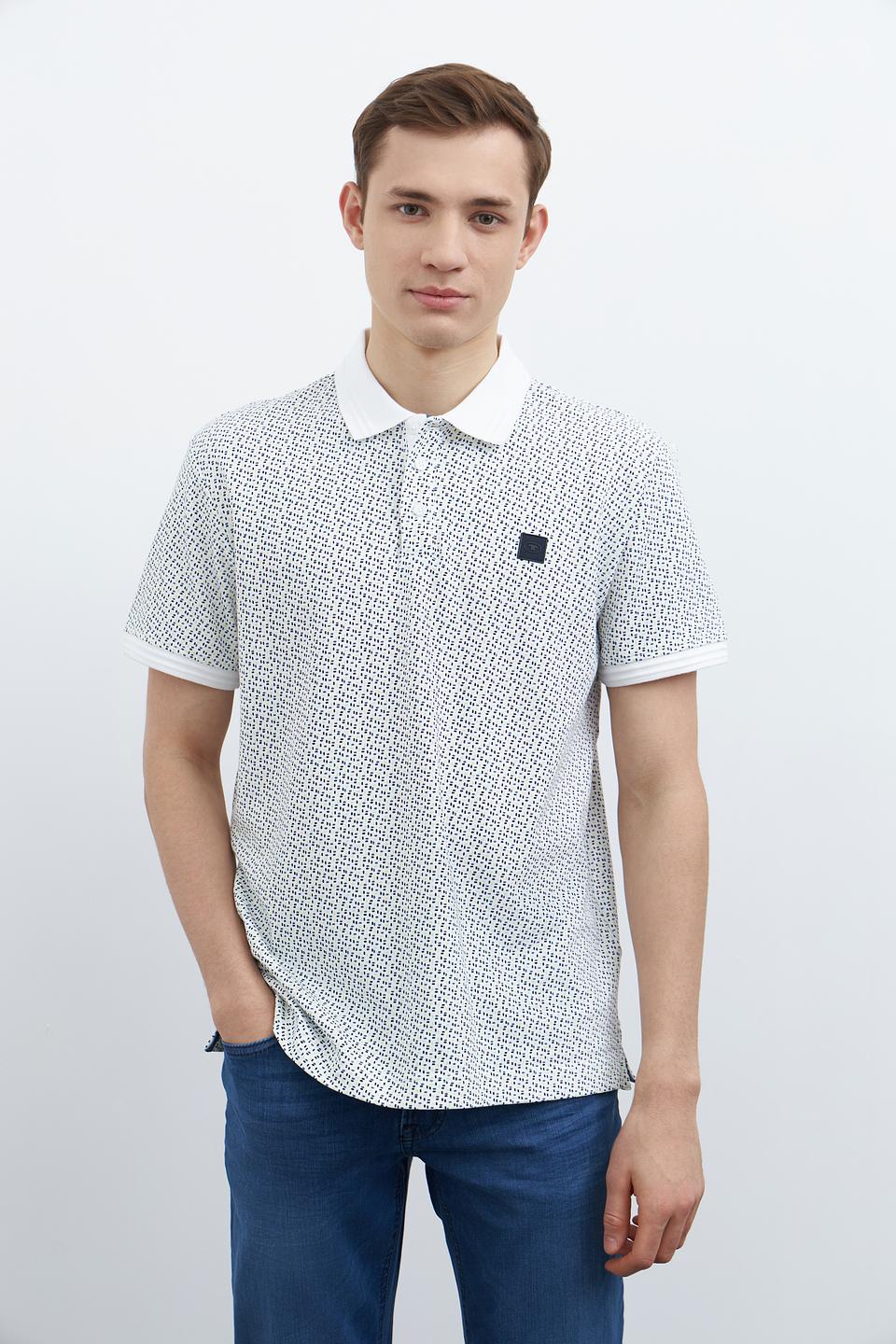 Поло Tom Tailor с принтом