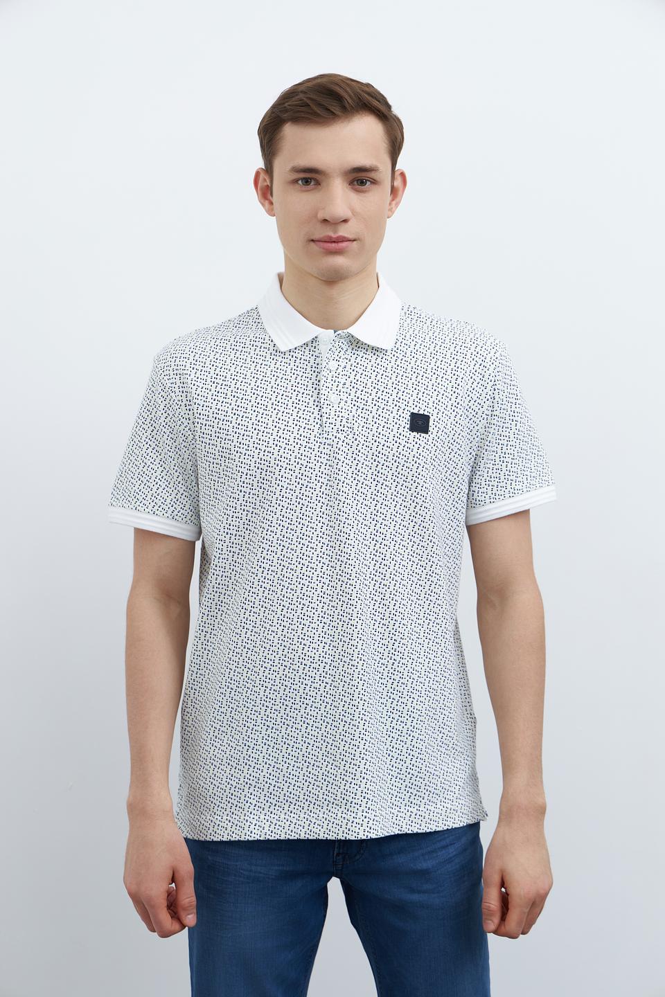 Поло Tom Tailor с принтом