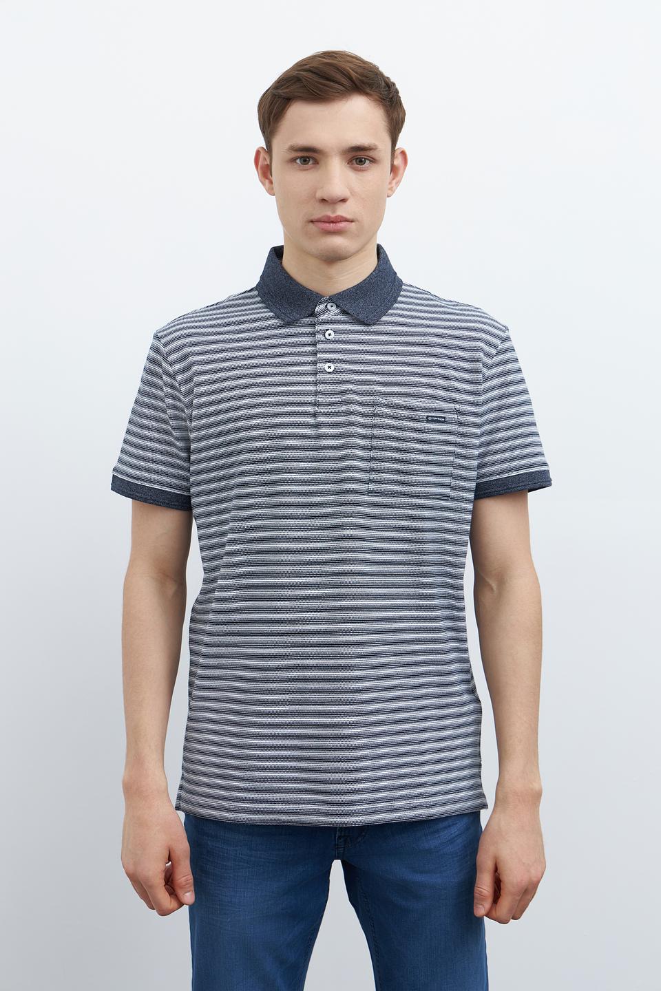 Поло Tom Tailor в полоску