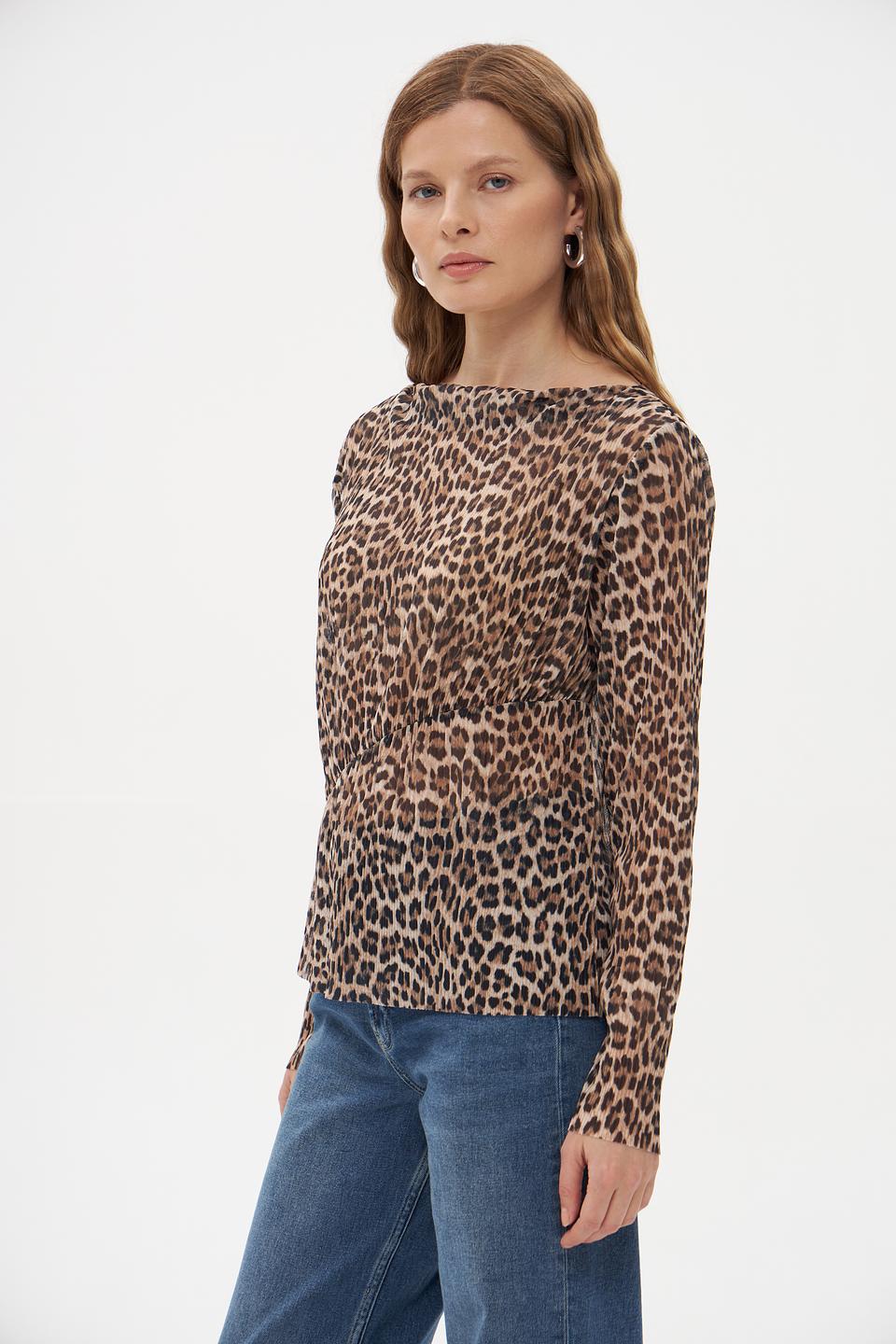Блуза Rich and Royal леопард