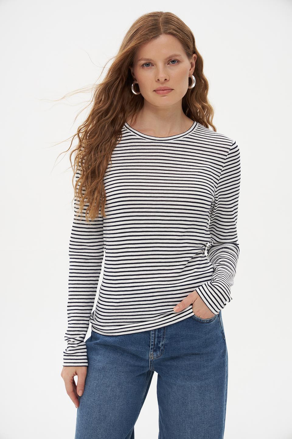 Лонгслив Rich and Royal в полоску