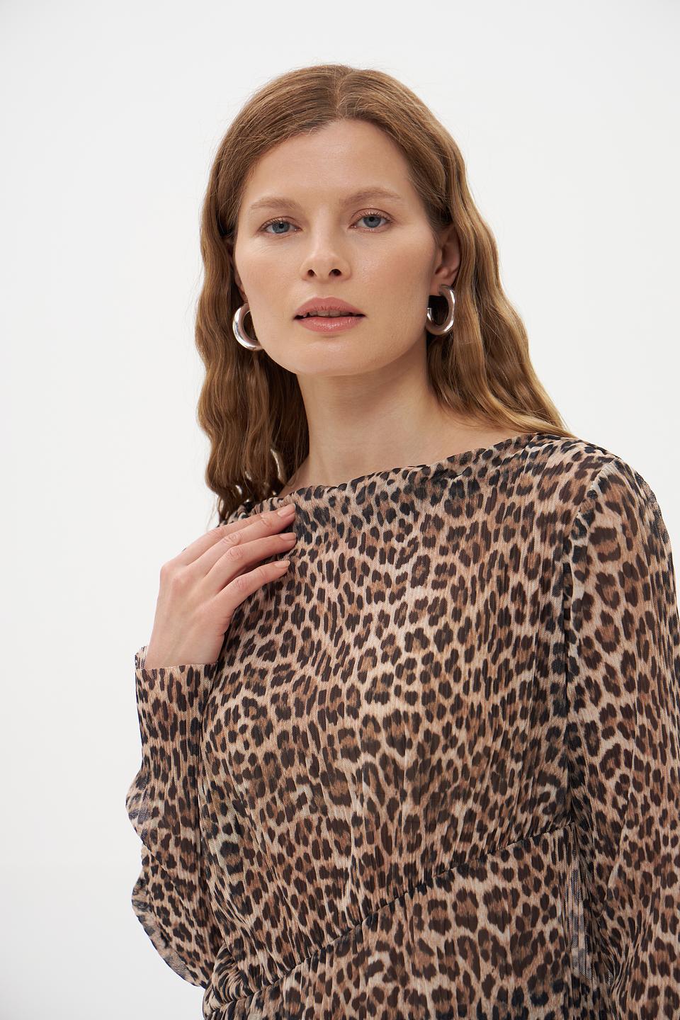Блуза Rich and Royal леопард
