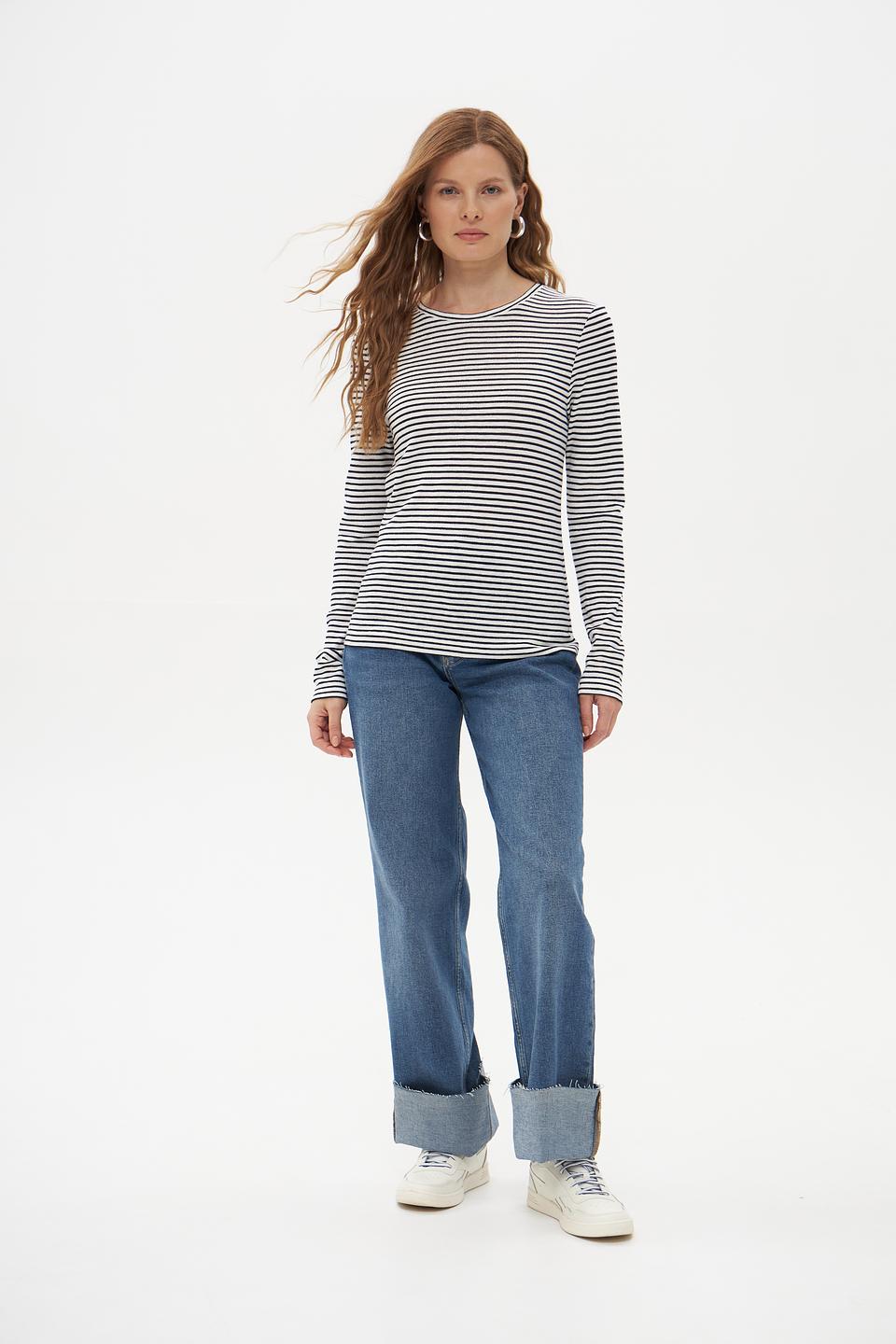 Лонгслив Rich and Royal в полоску