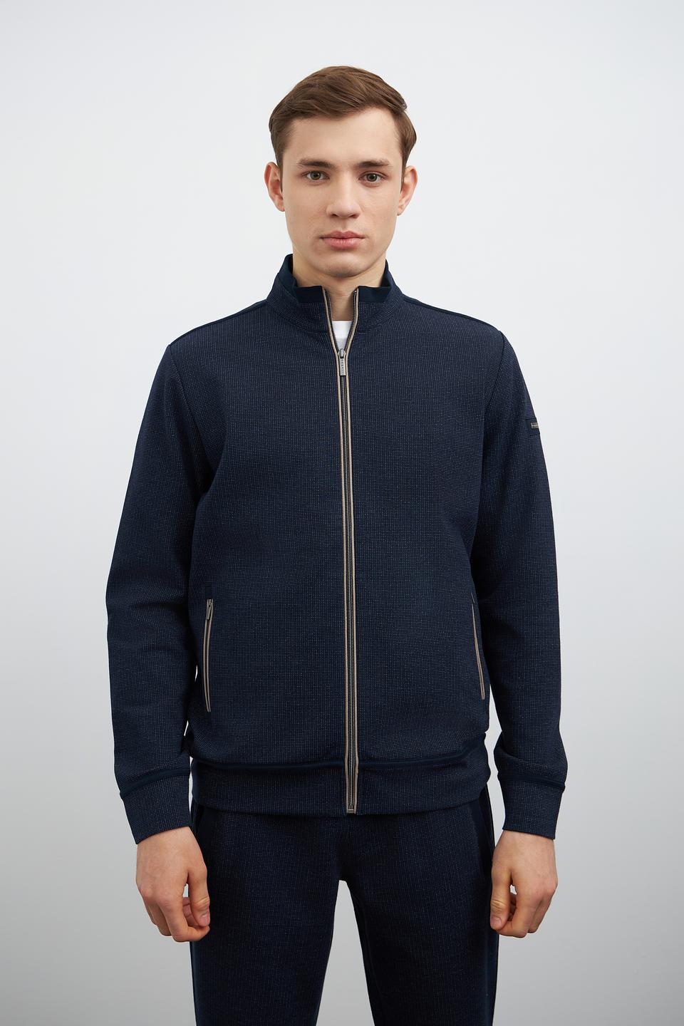 Кардиган Bugatti мужской тёмно-синий