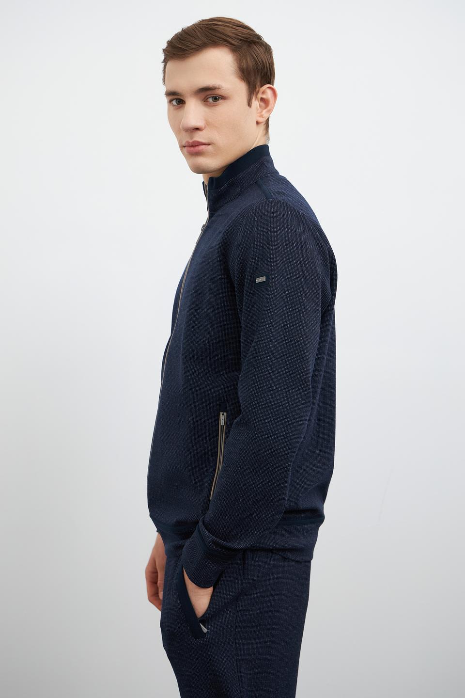 Кардиган Bugatti мужской тёмно-синий