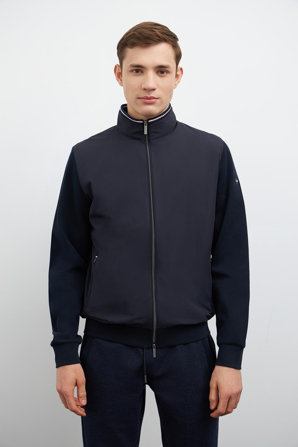 Кардиган Bugatti мужской тёмно-синий