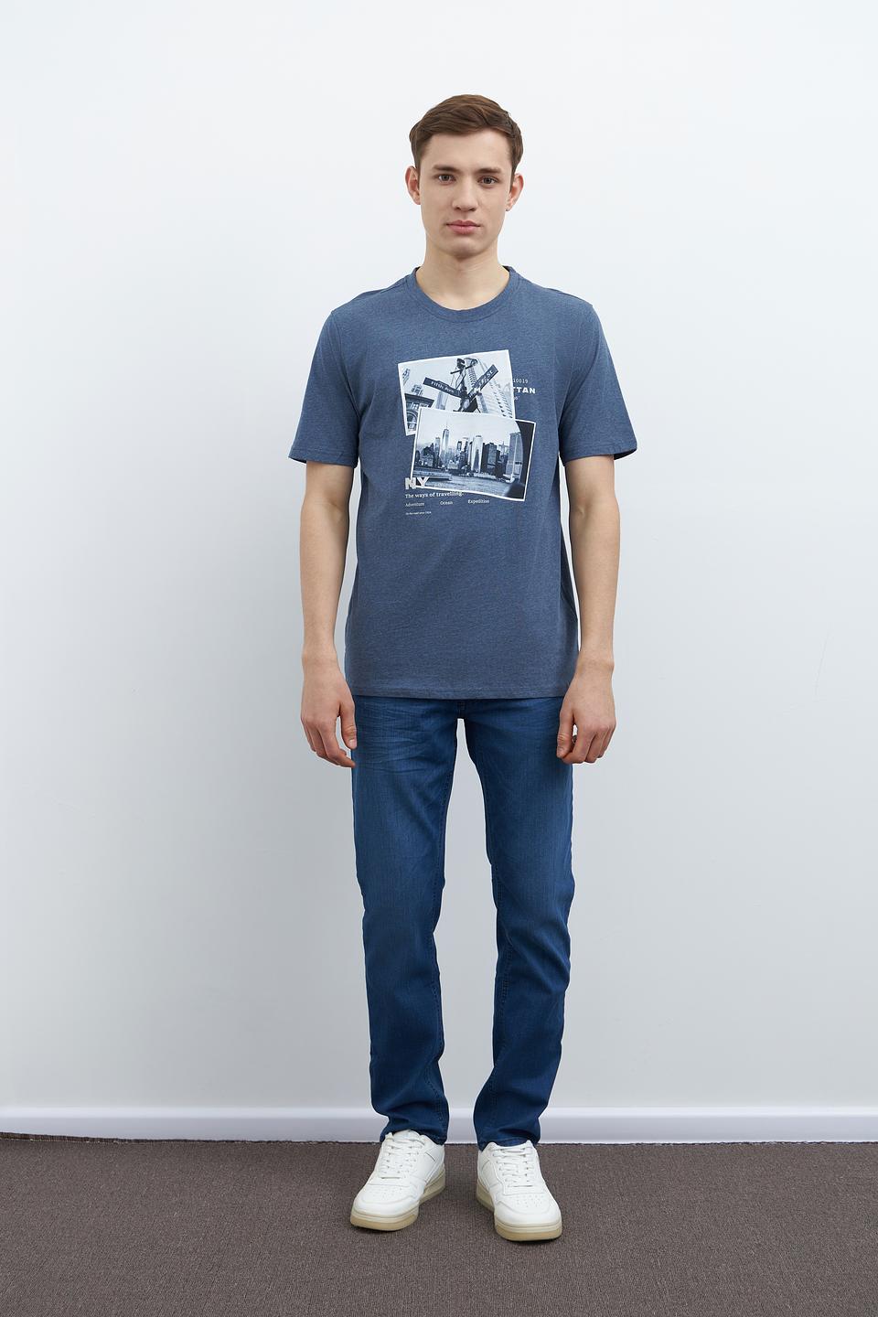 Футболка Casa Moda с принтом NY