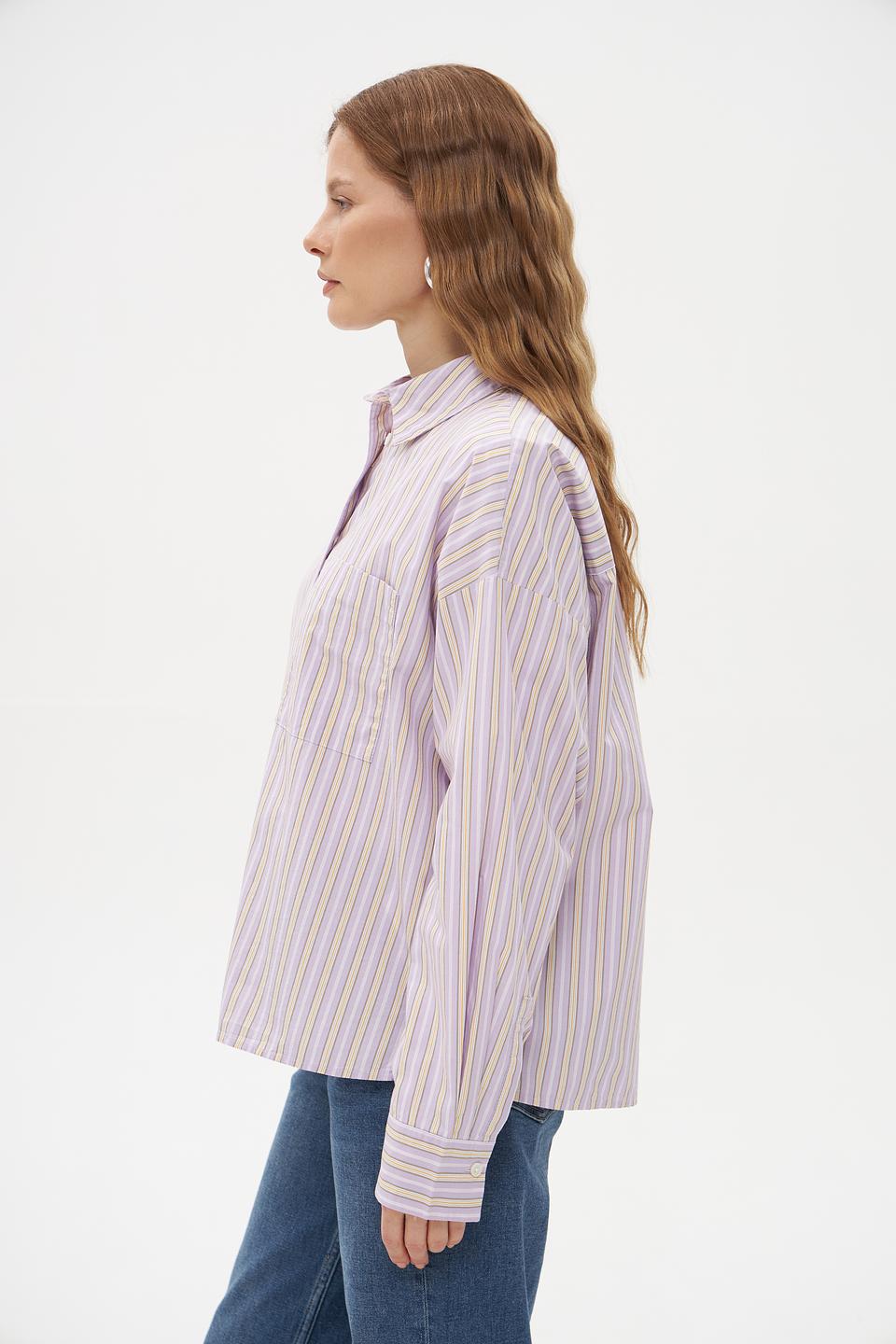 Рубашка Marc O Polo DENIM в полоску