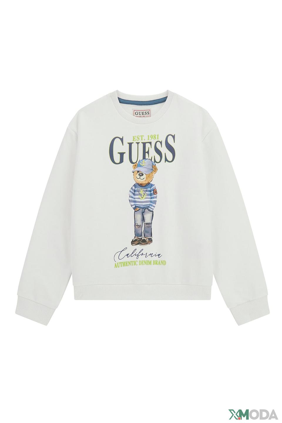 Джемпер Guess Teddy Bear белый