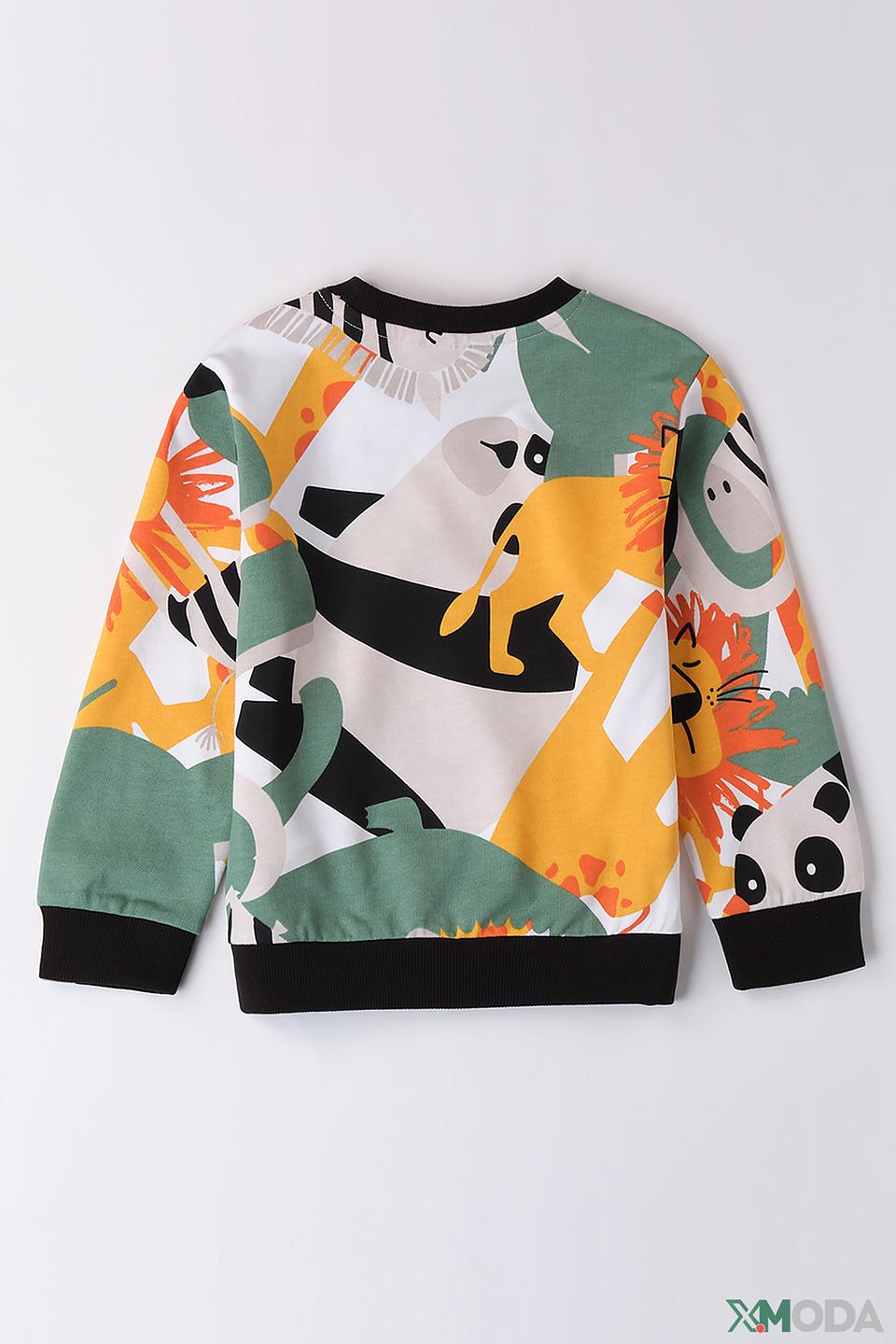 Джемпер Sarabanda с принтом животных