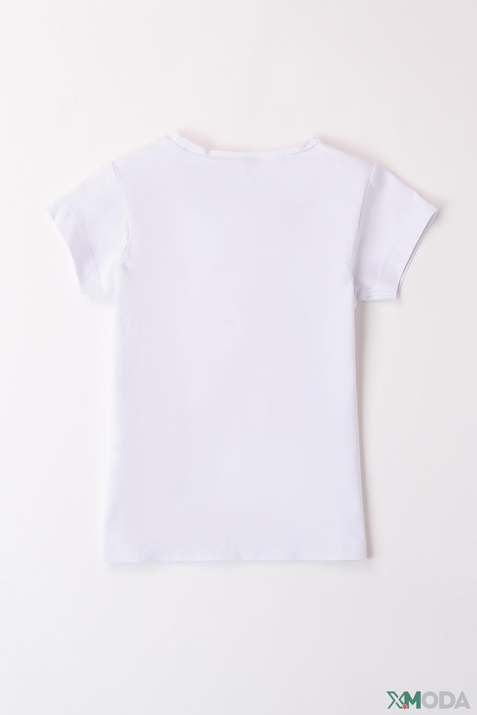 Футболка Sarabanda с мишкой розовый