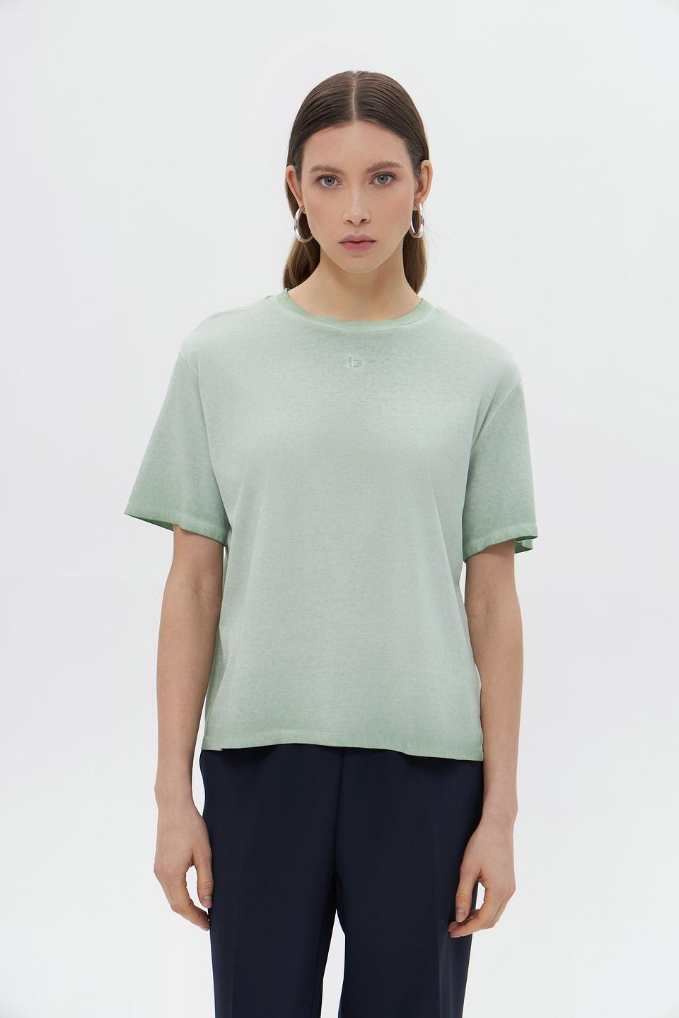 Футболка Tom Tailor denim мятная