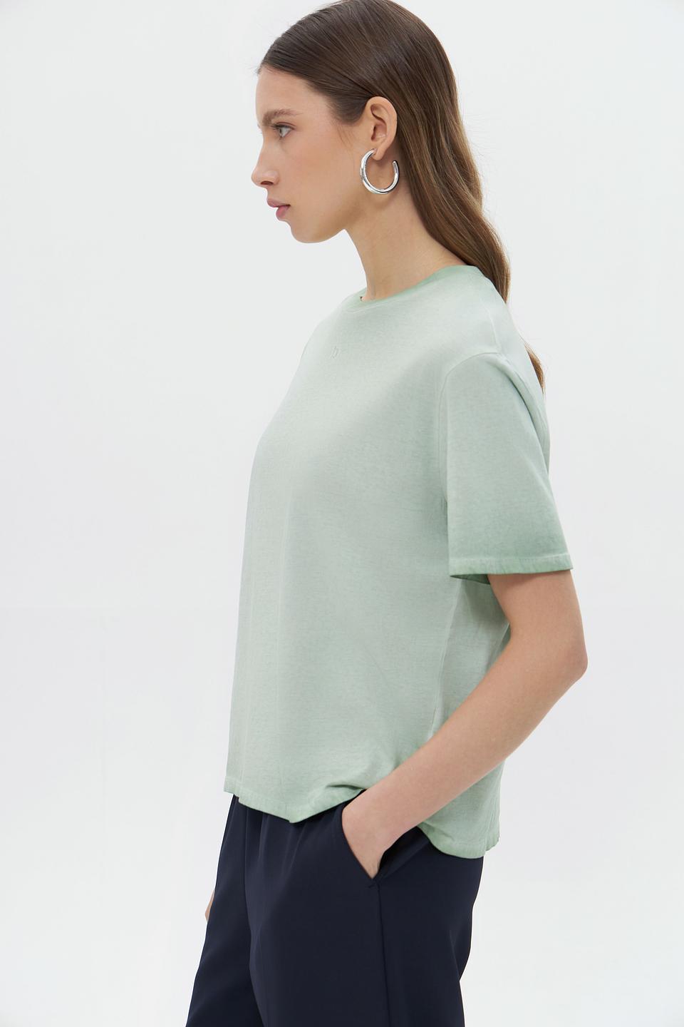 Футболка Tom Tailor denim мятная