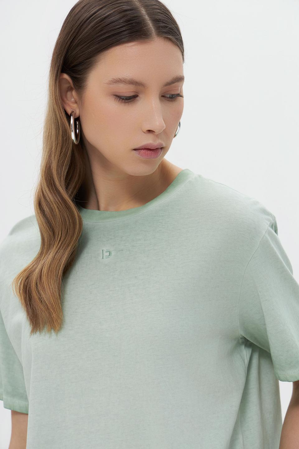 Футболка Tom Tailor denim мятная