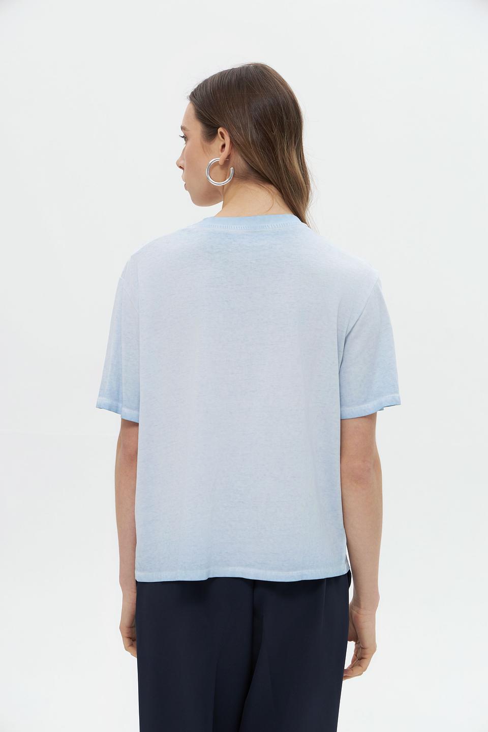 Футболка Tom Tailor denim голубая