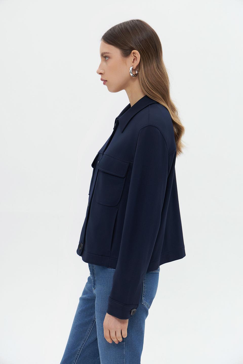 Жакет MORE and MORE тёмно-синий