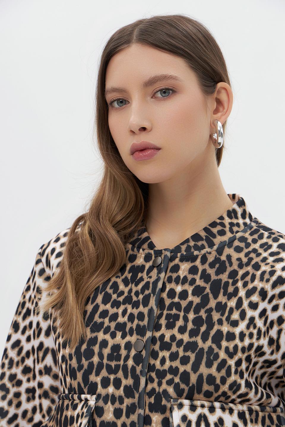 Жакет Broadway леопардовый