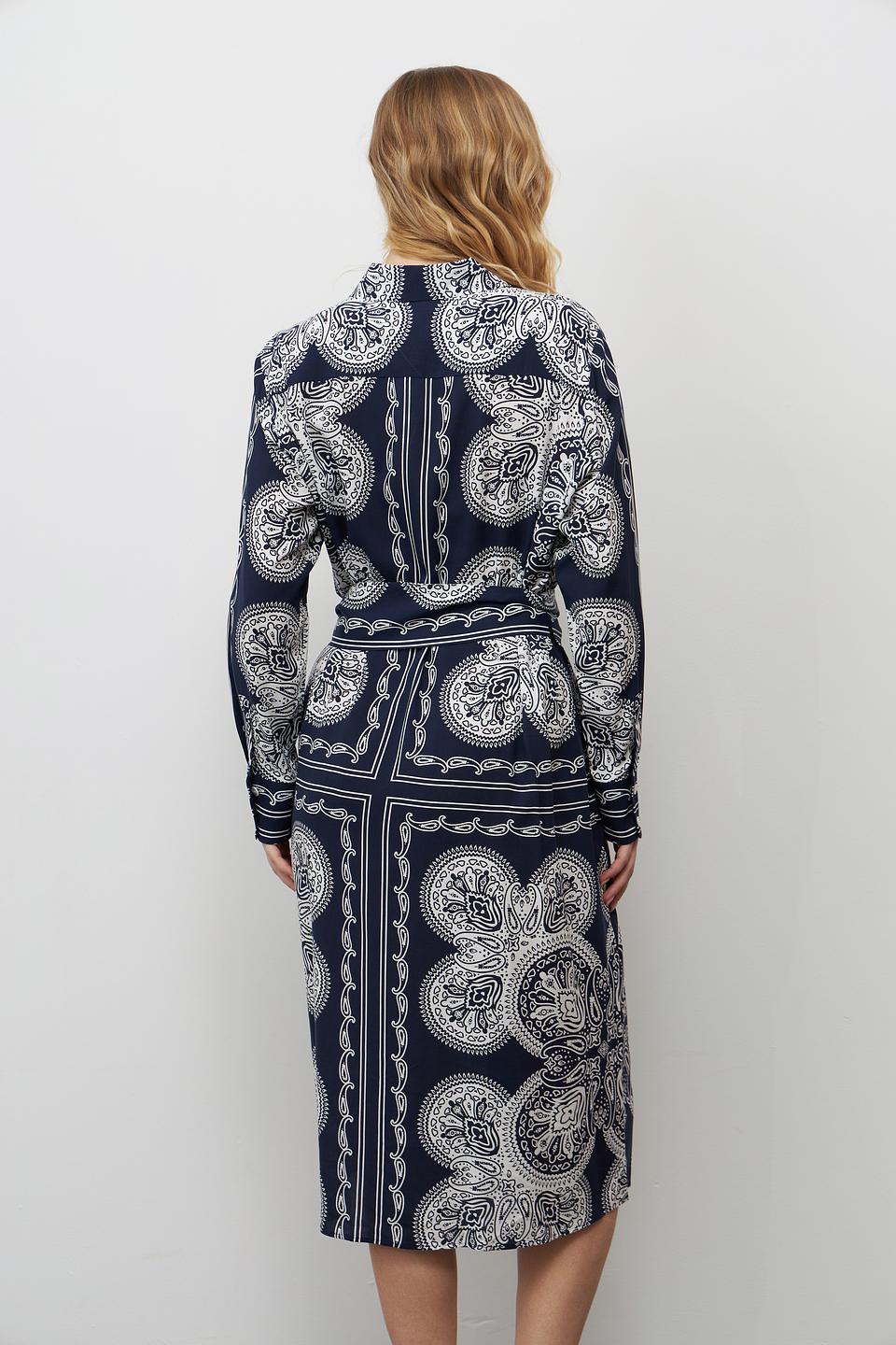 Платье рубашка Seidensticker с принтом