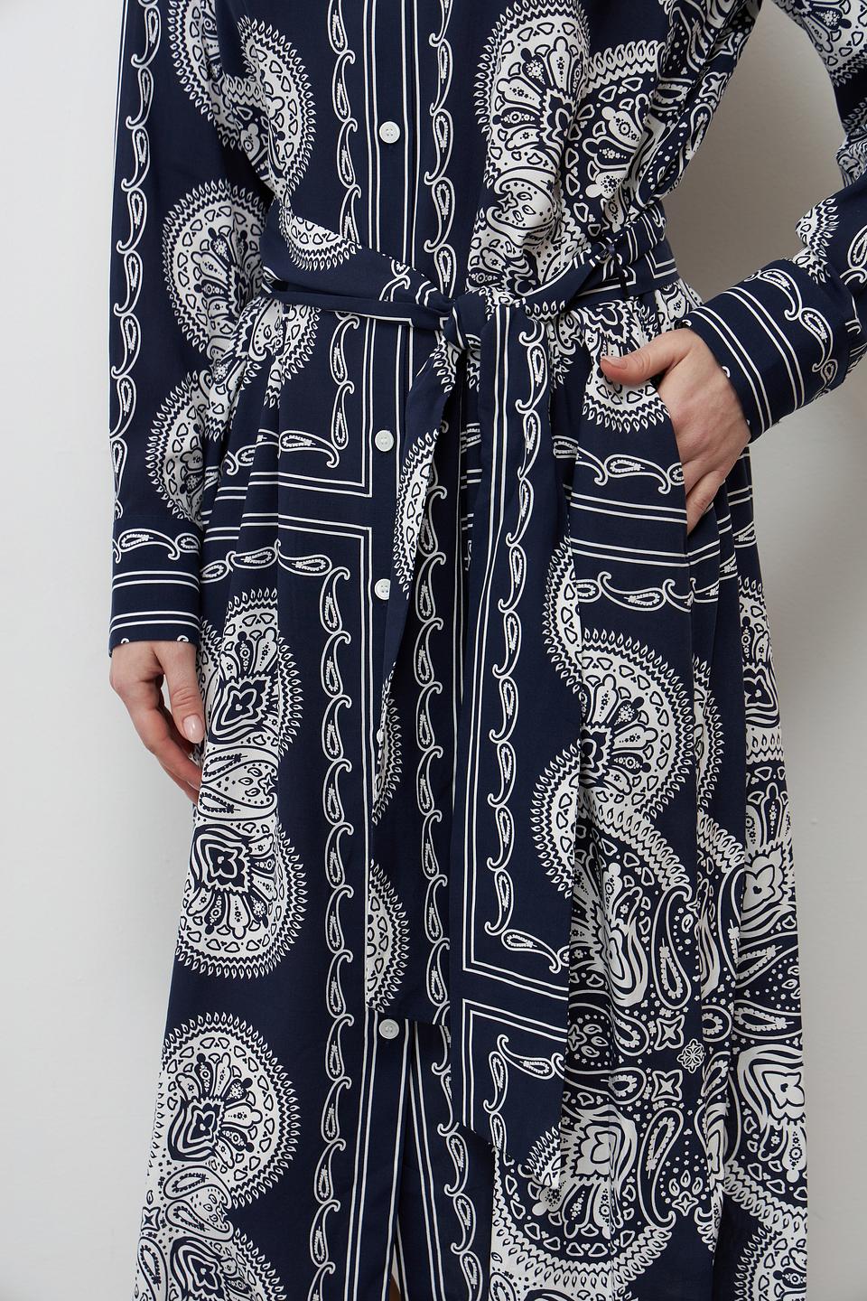 Платье рубашка Seidensticker с принтом