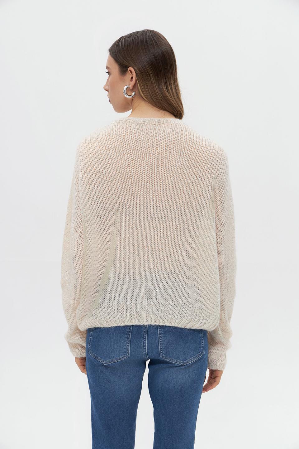 Пуловер Rich and Royal бежевый