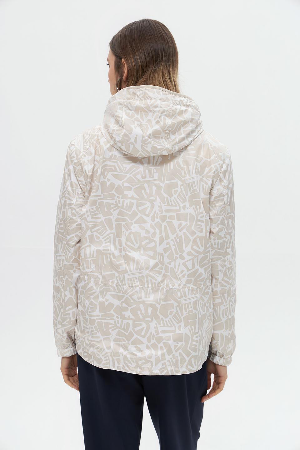 Куртка Lebek с капюшоном бежевая