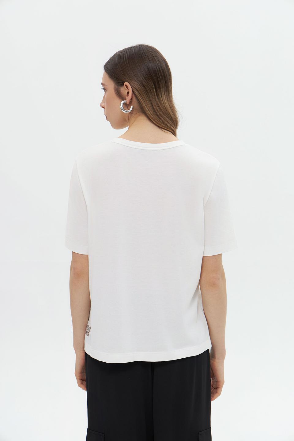 Футболка Marc Cain с леопардом