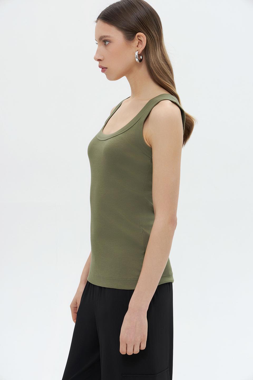 Топ Marc Cain хаки