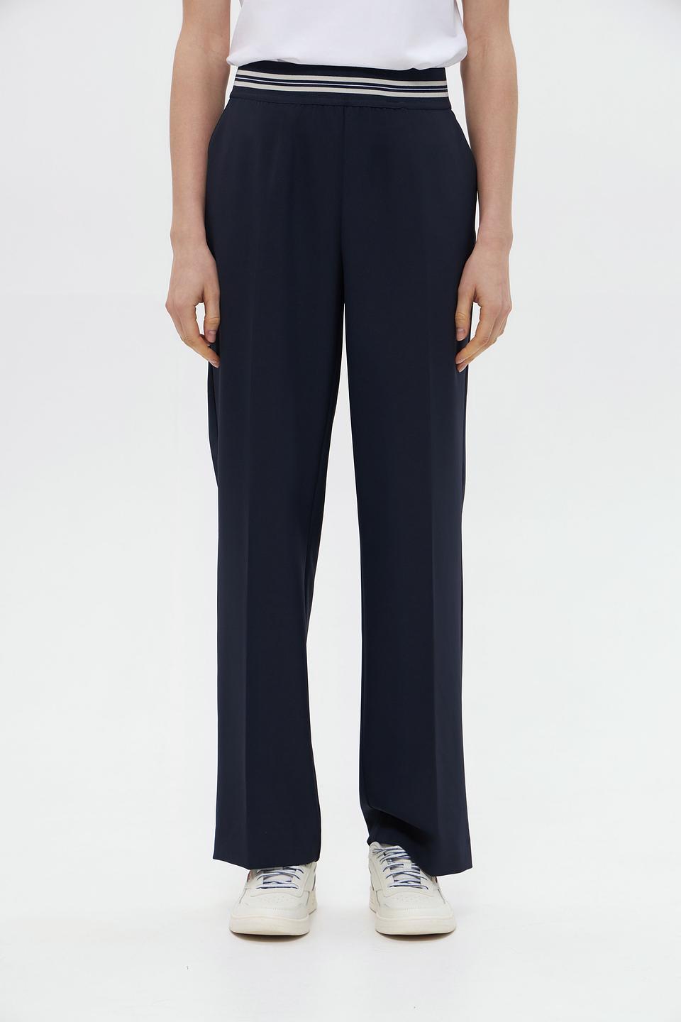 Брюки Monari темно-синие с полосками