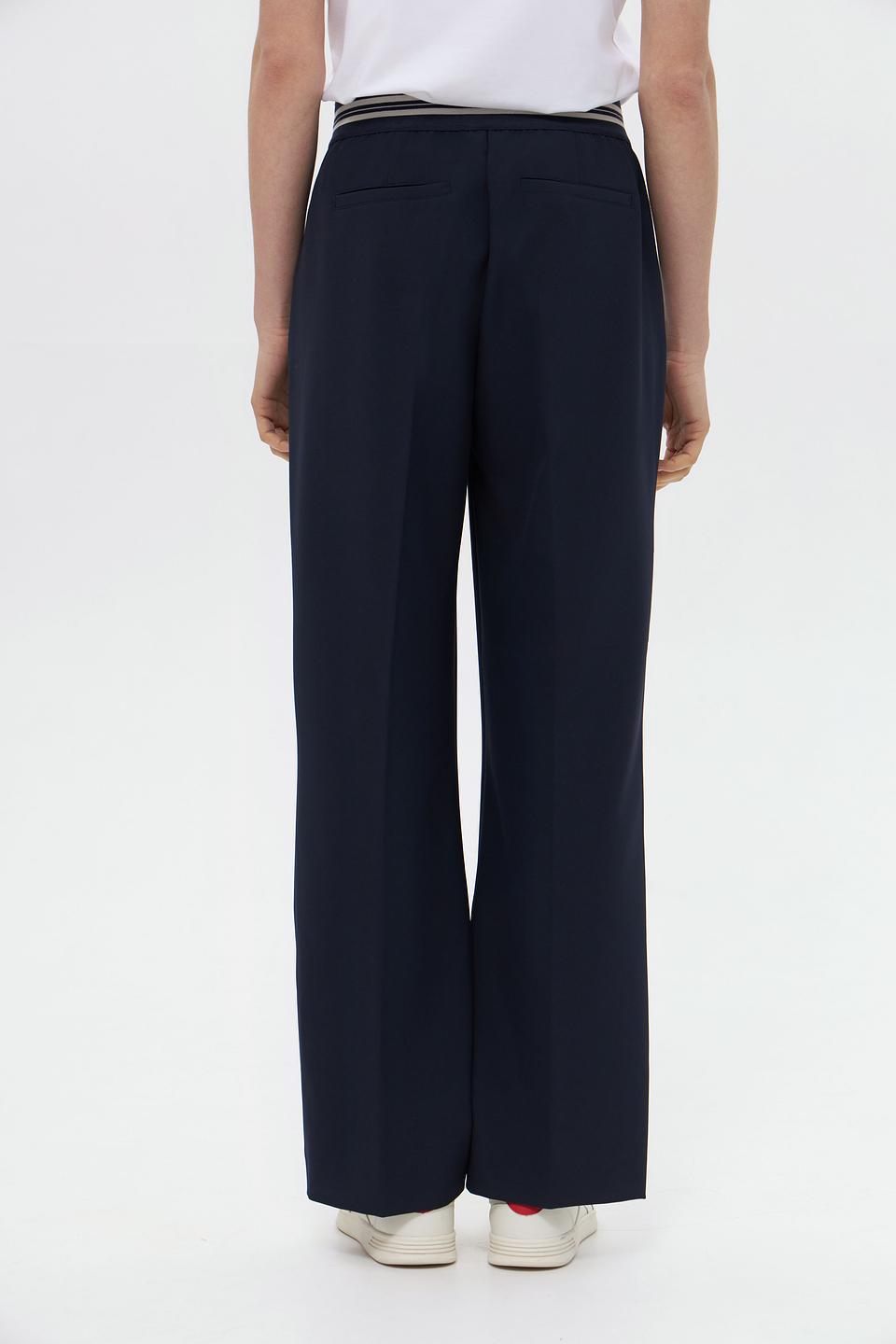 Брюки Monari темно-синие с полосками