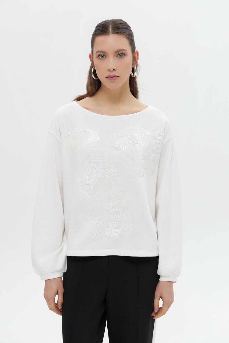 Пуловер Monari с цветами