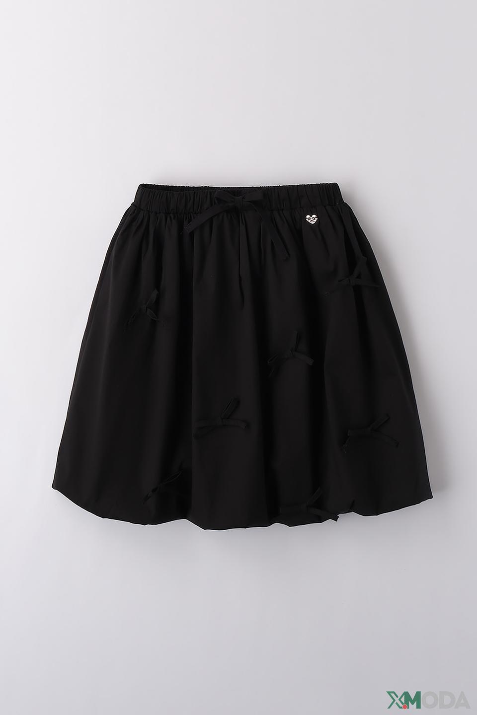 Юбка Sarabanda дев. чёрная с бантиками