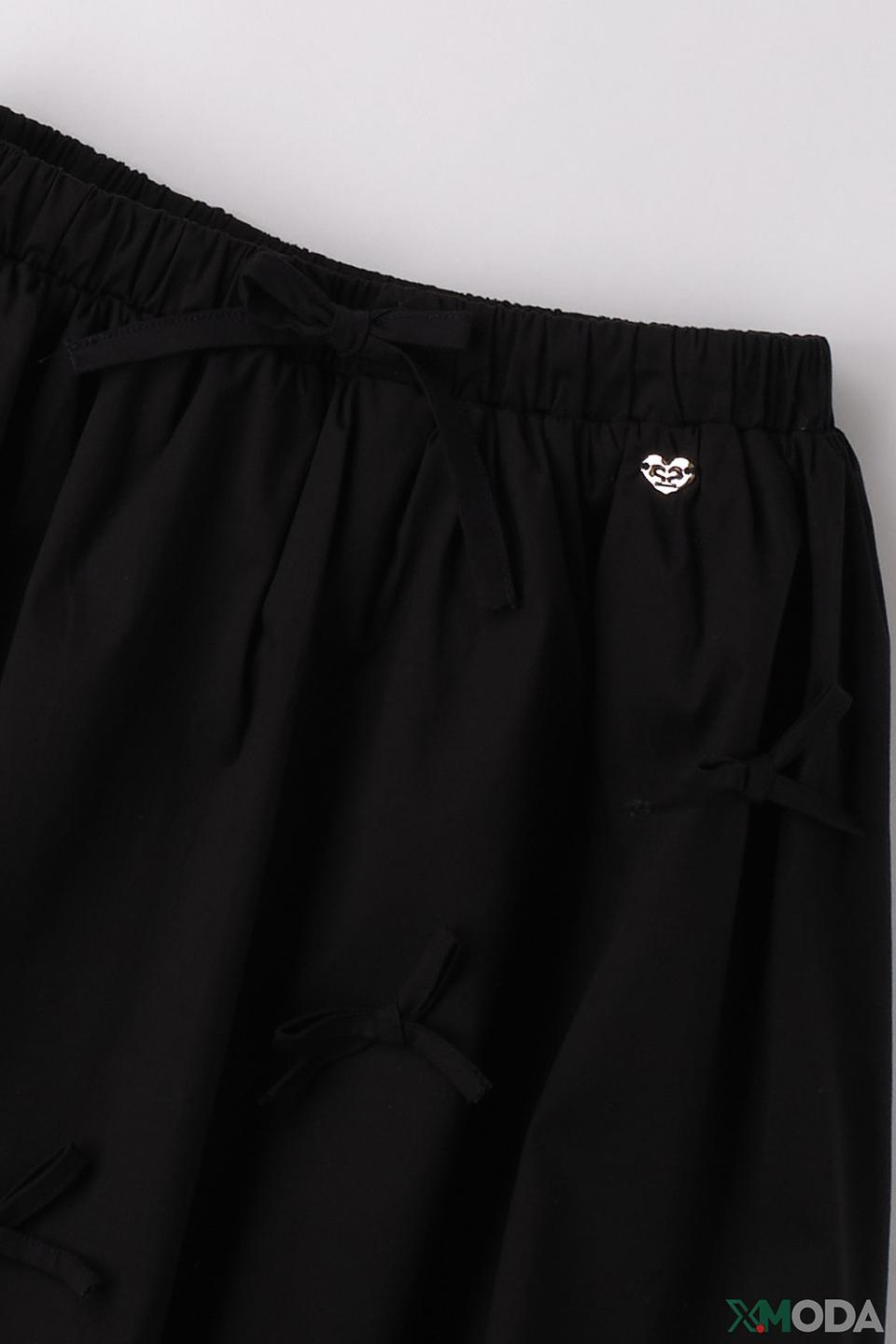 Юбка Sarabanda дев. чёрная с бантиками