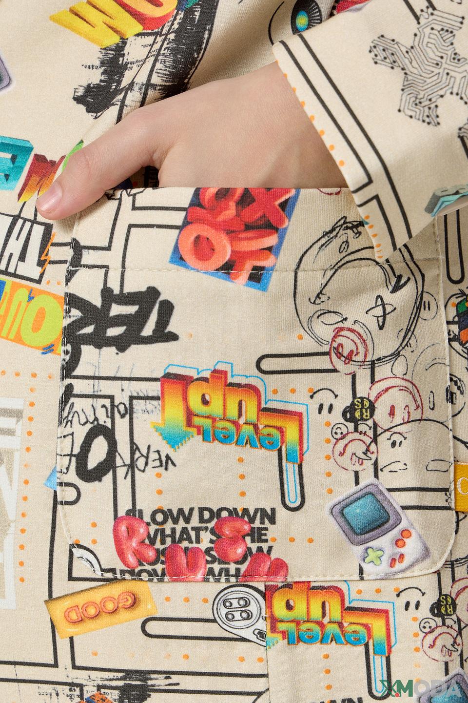 Пиджак Choupette с принтом