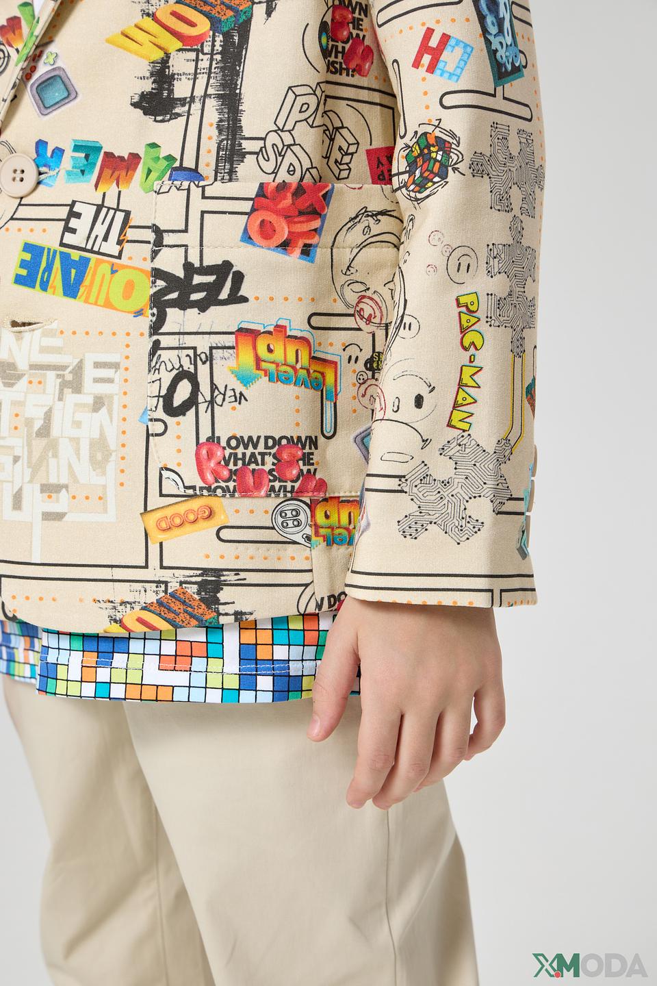 Пиджак Choupette с принтом