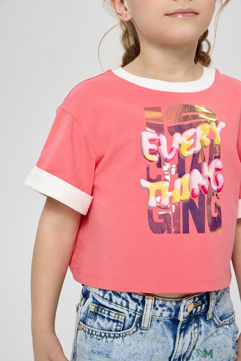 Футболка Choupette дев. с принтом