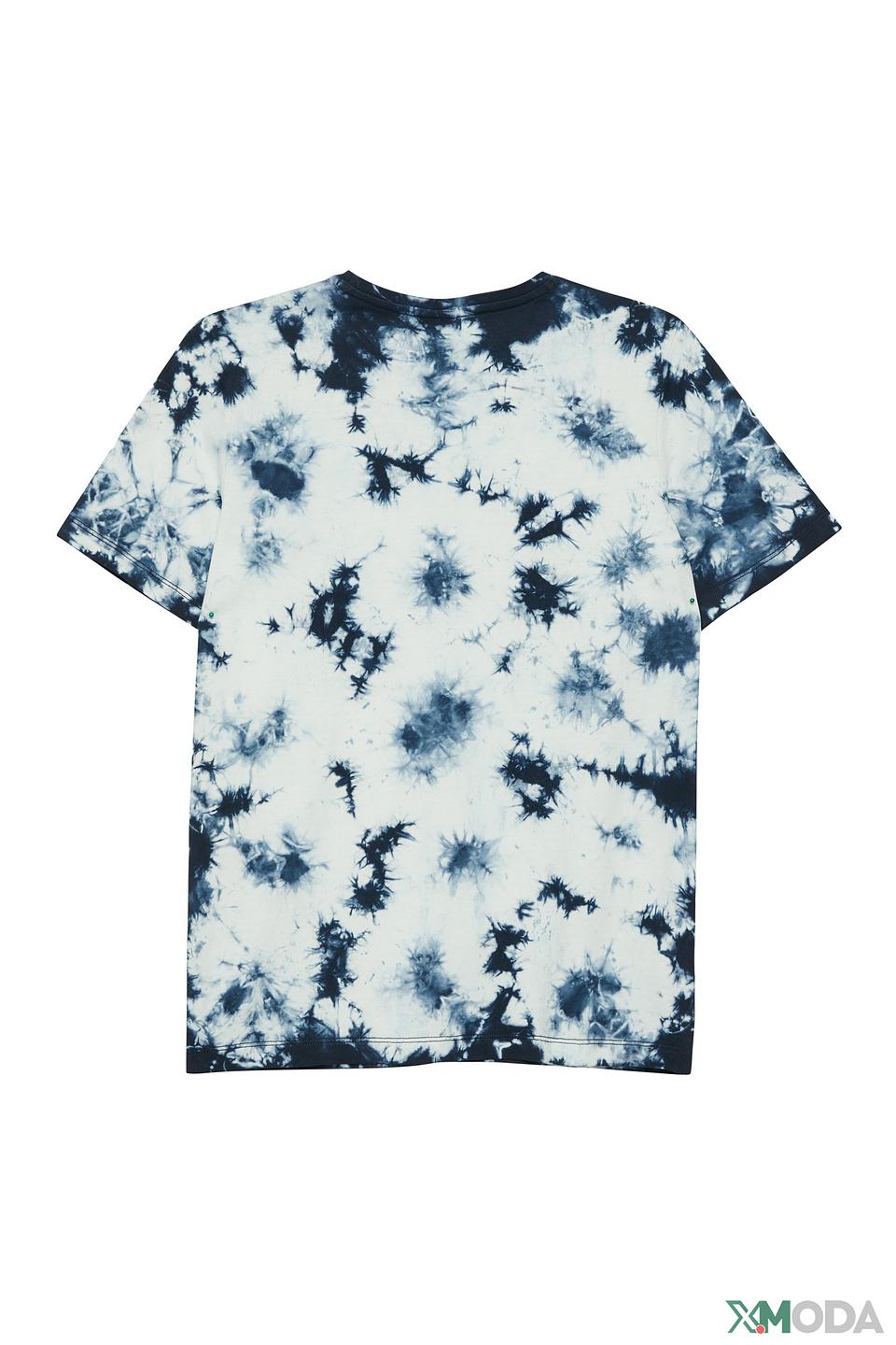 Футболка s.Oliver tie-dye синяя