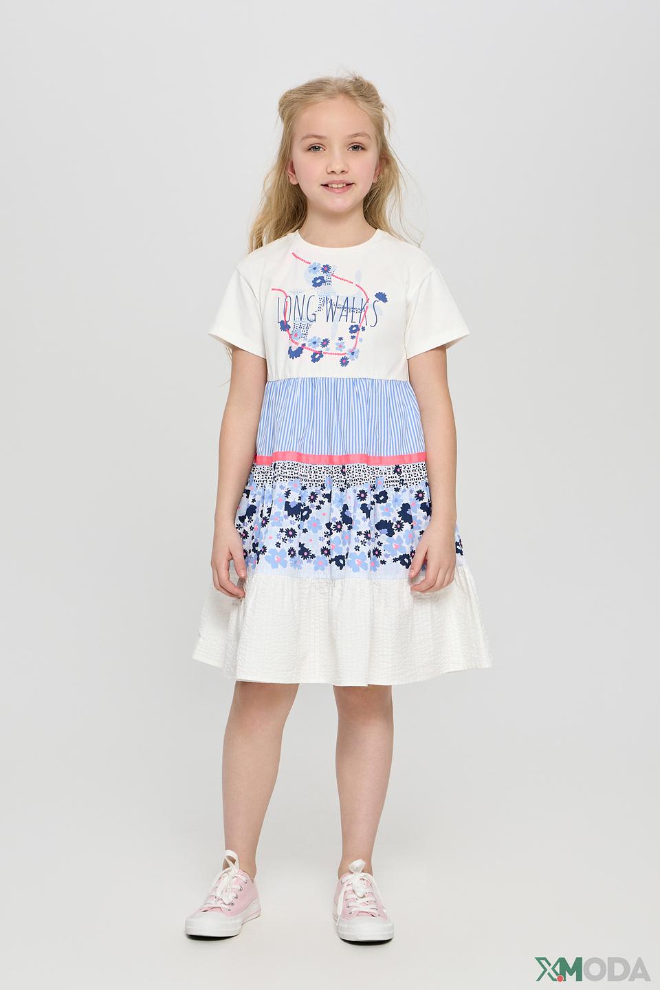 Платье Choupette дев. цветочный принт