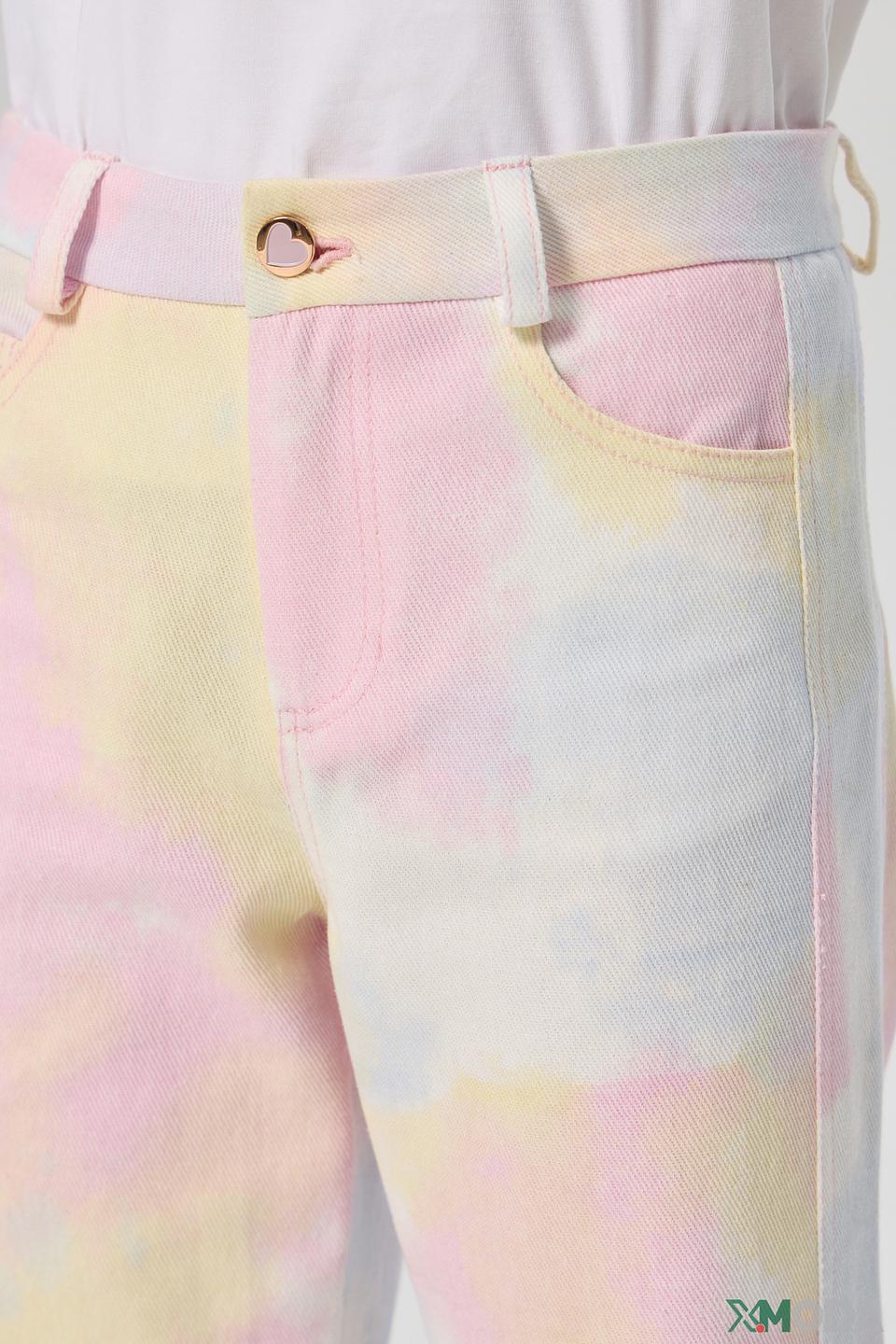 Джинсы Choupette дев. мультиколор