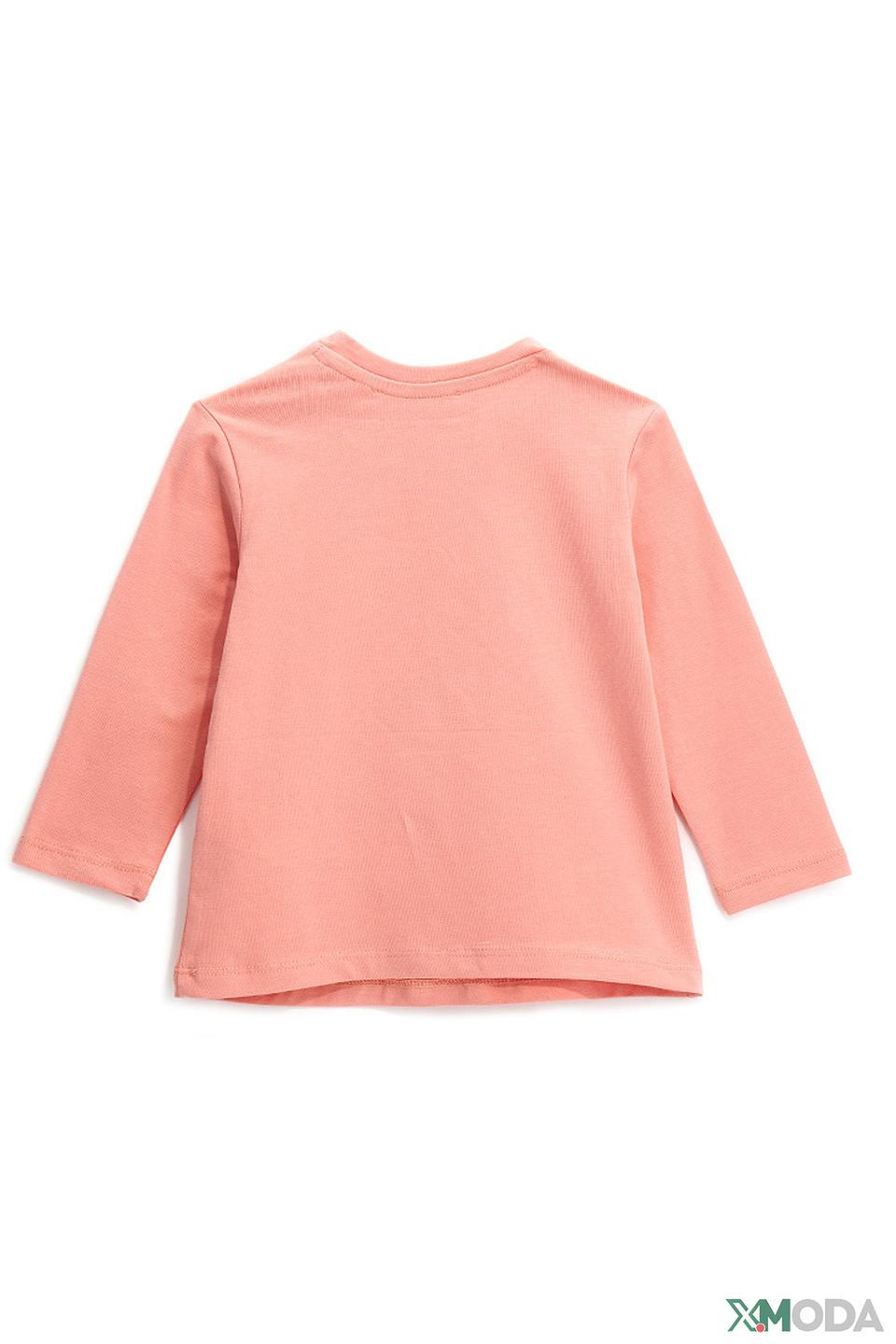 Футболка Original Marines коралловая с вышивкой