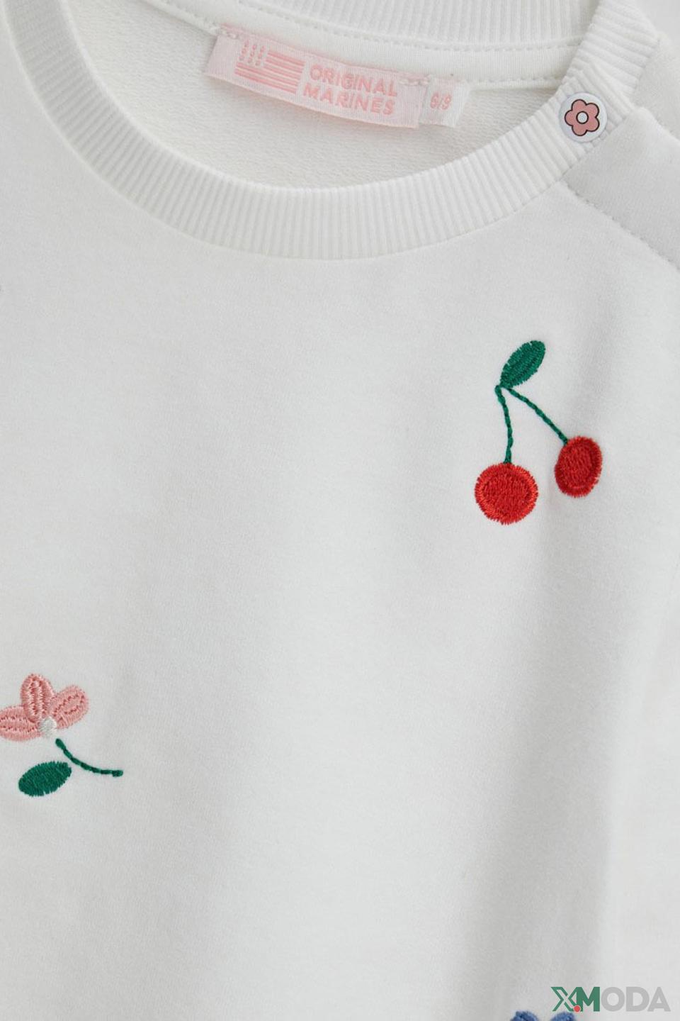 Свитшот Original Marines дев. с вышивкой