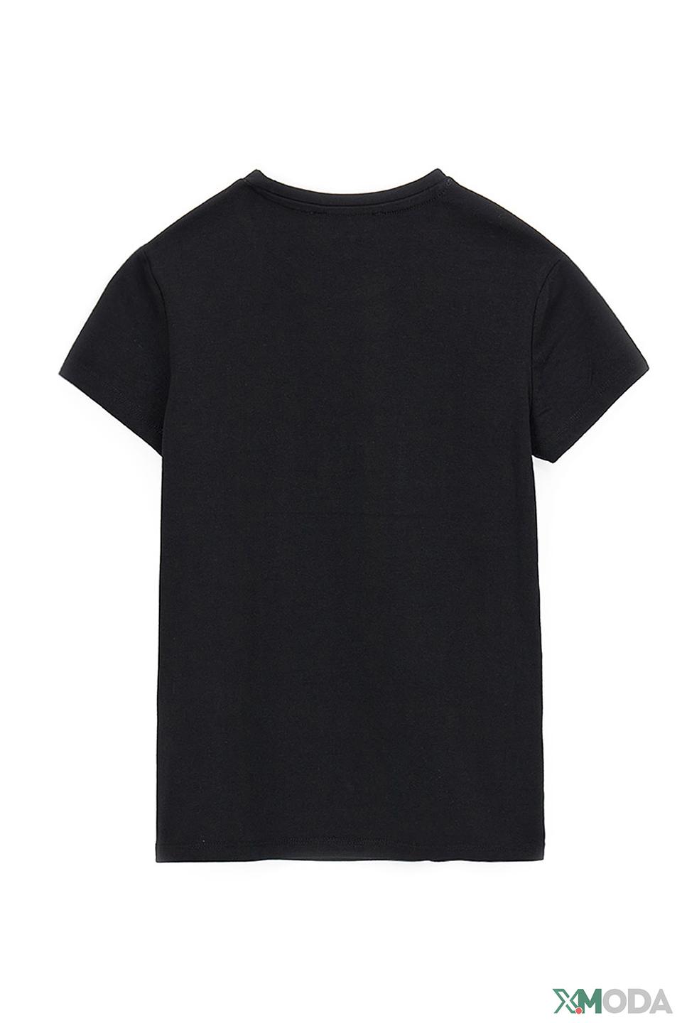 Футболка Original Marines дев. с принтом черный