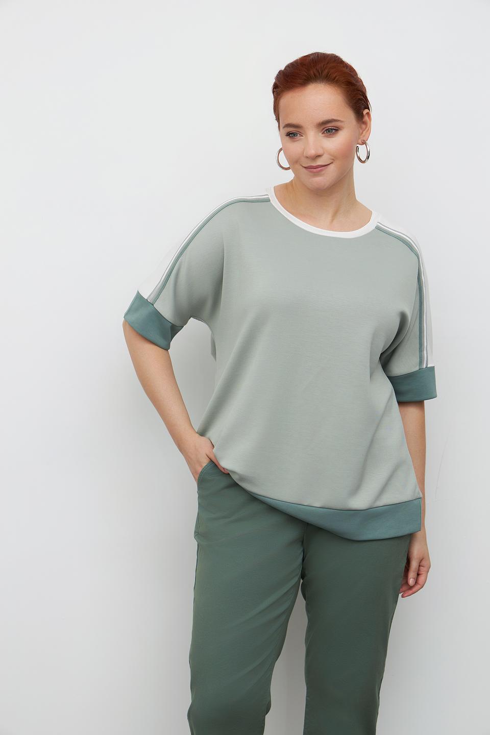 Пуловер Frapp с полосками