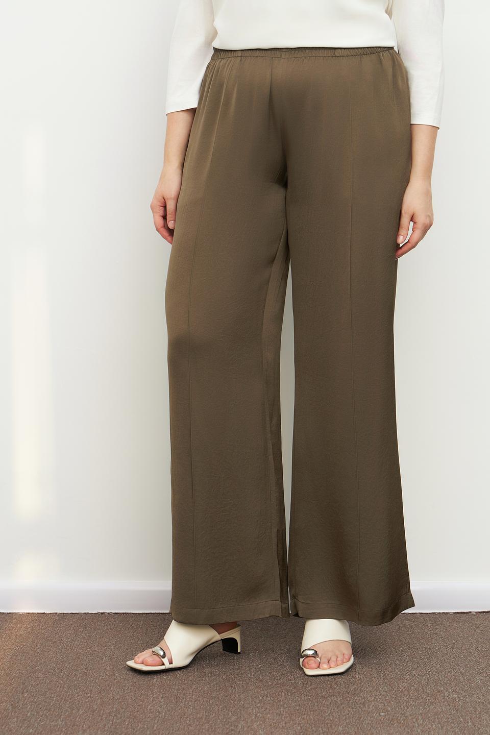 Брюки Margittes клёш хаки