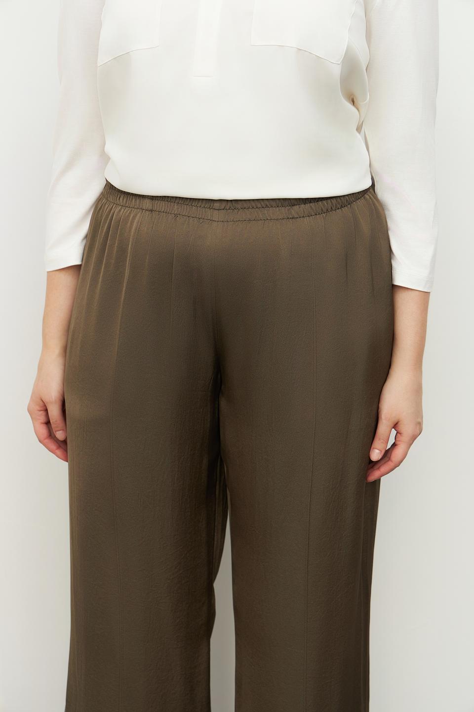 Брюки Margittes клёш хаки