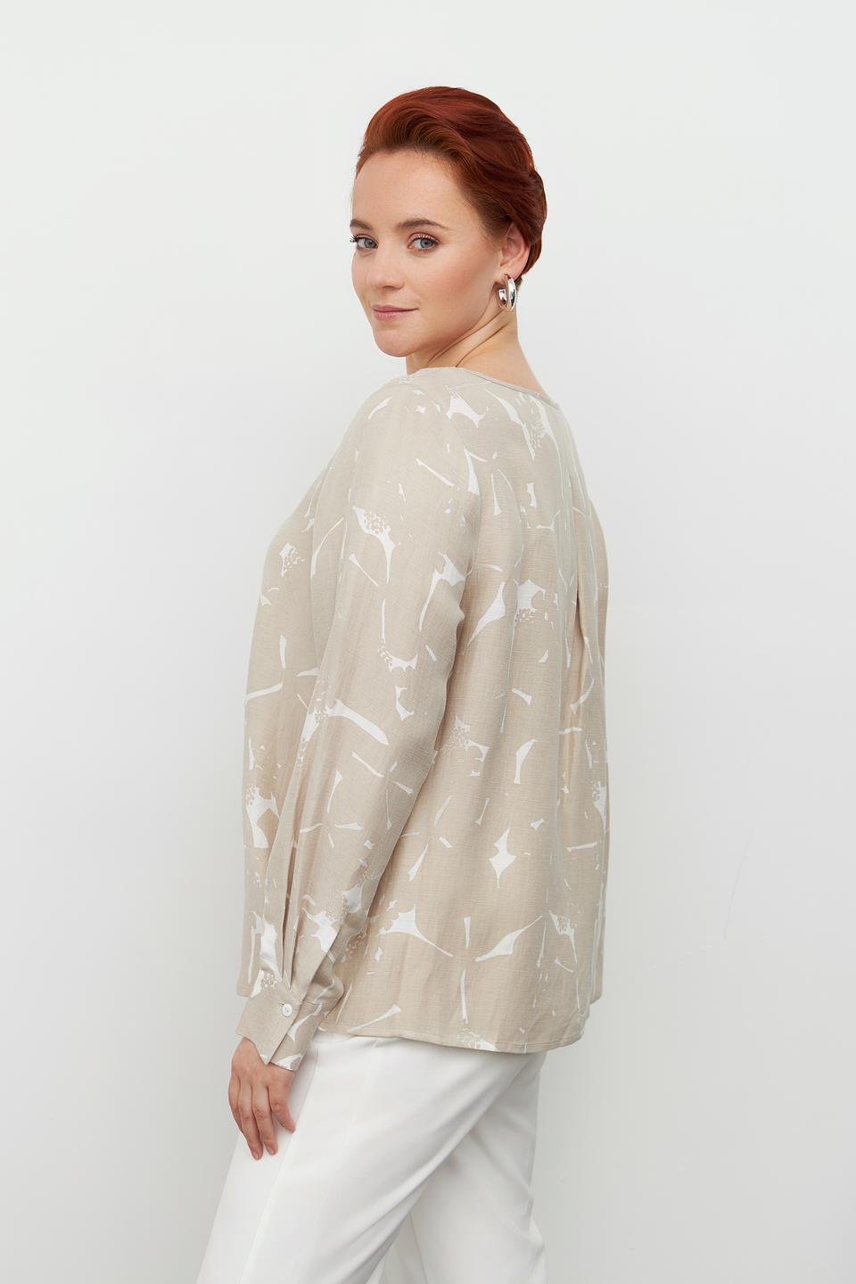 Блуза Margittes с принтом