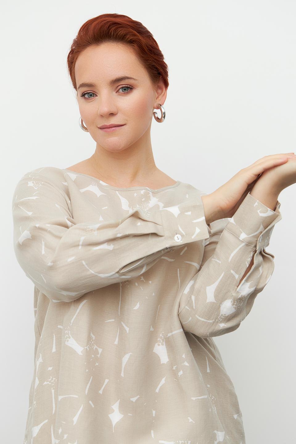 Блуза Margittes с принтом