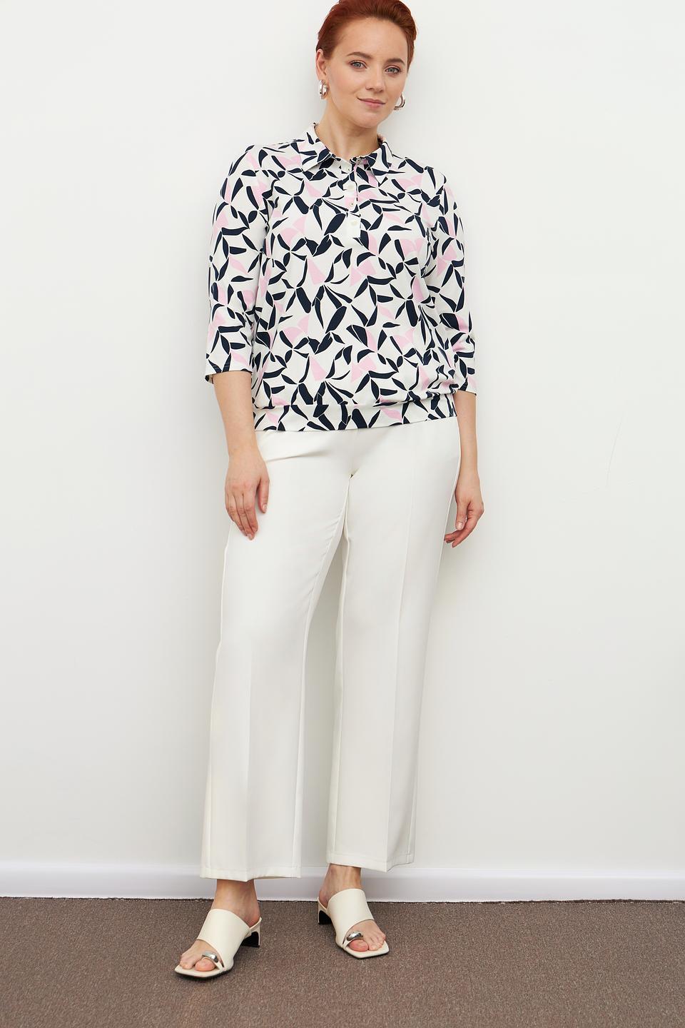 Блузка Frank Walder с принтом